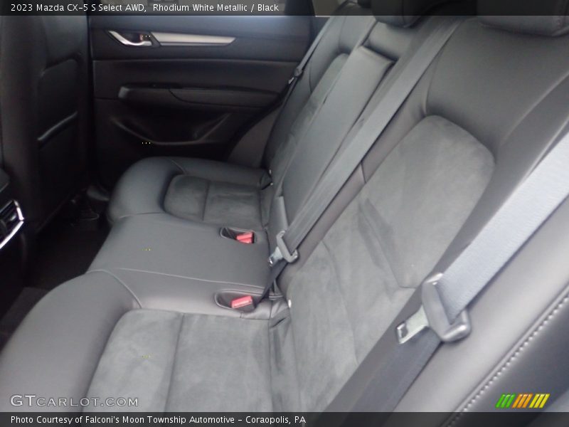 Rhodium White Metallic / Black 2023 Mazda CX-5 S Select AWD