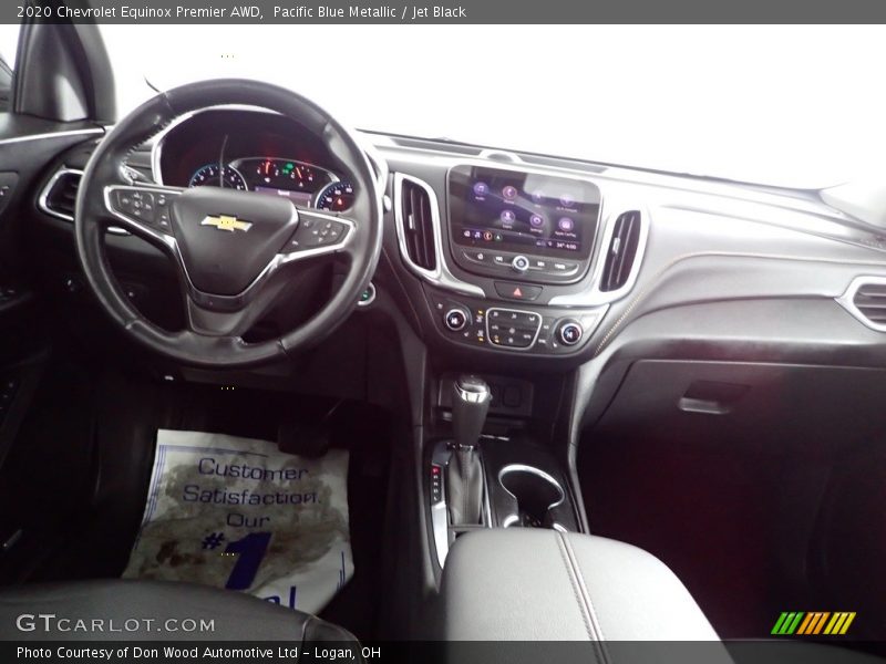 Pacific Blue Metallic / Jet Black 2020 Chevrolet Equinox Premier AWD