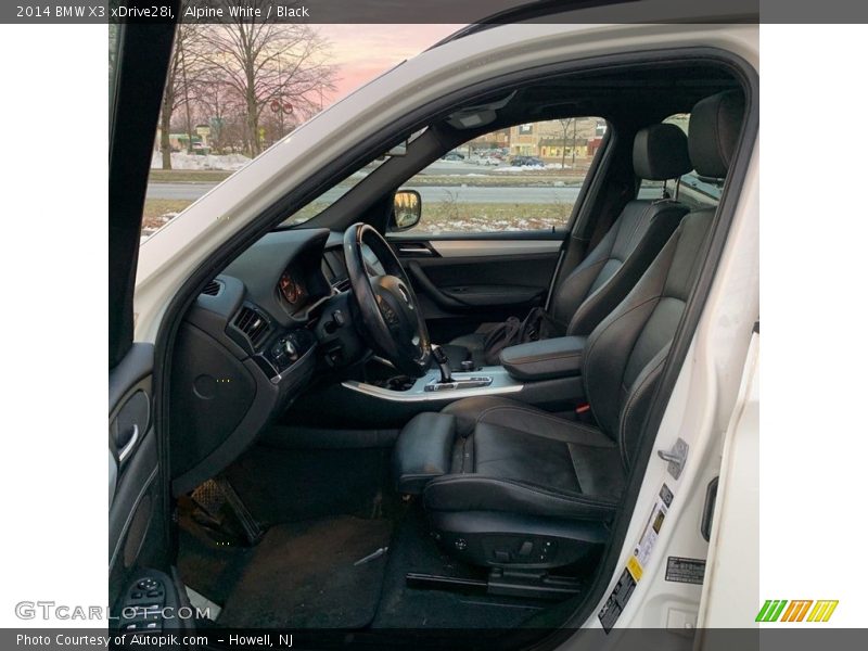 Alpine White / Black 2014 BMW X3 xDrive28i