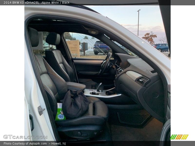 Alpine White / Black 2014 BMW X3 xDrive28i