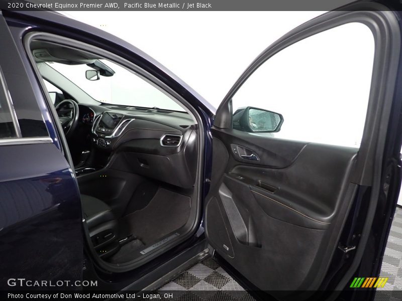 Pacific Blue Metallic / Jet Black 2020 Chevrolet Equinox Premier AWD