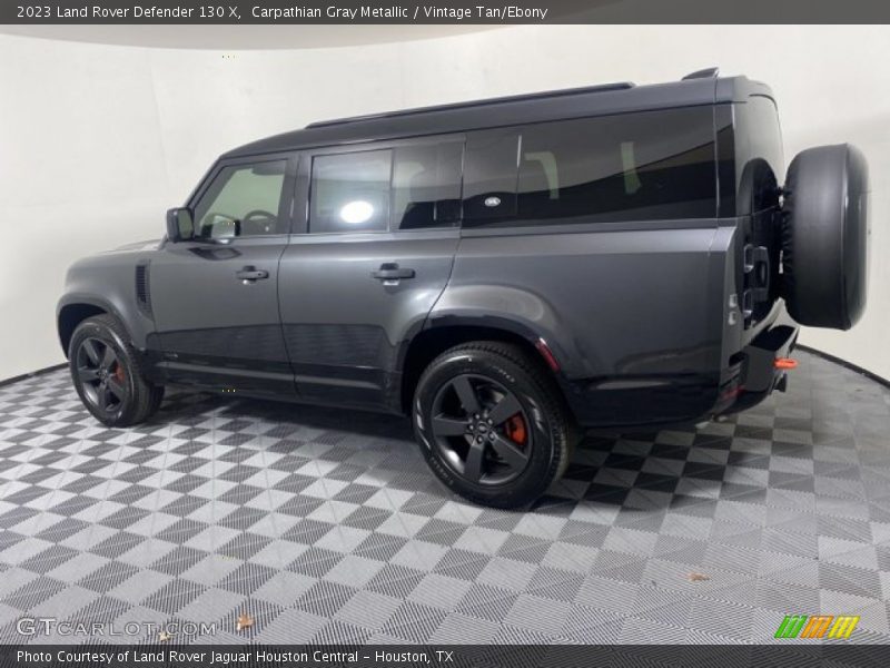 Carpathian Gray Metallic / Vintage Tan/Ebony 2023 Land Rover Defender 130 X