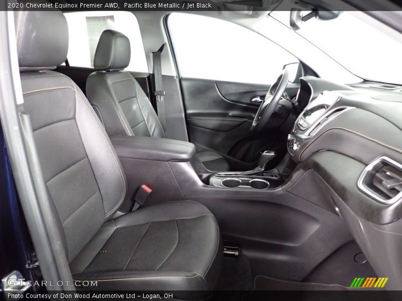 Pacific Blue Metallic / Jet Black 2020 Chevrolet Equinox Premier AWD