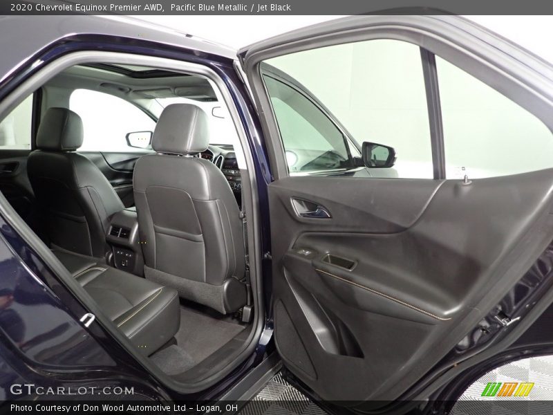 Pacific Blue Metallic / Jet Black 2020 Chevrolet Equinox Premier AWD