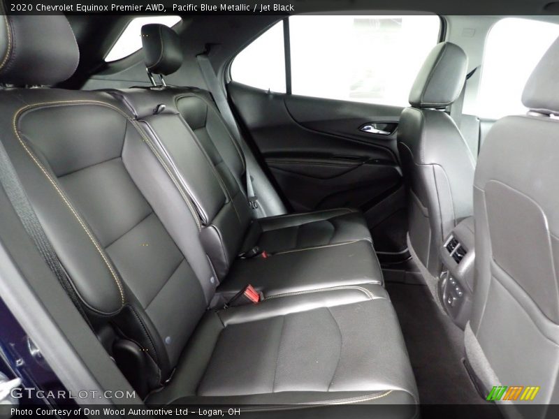Pacific Blue Metallic / Jet Black 2020 Chevrolet Equinox Premier AWD