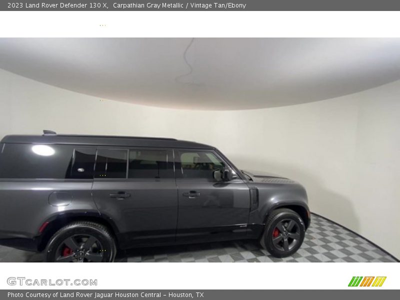 Carpathian Gray Metallic / Vintage Tan/Ebony 2023 Land Rover Defender 130 X