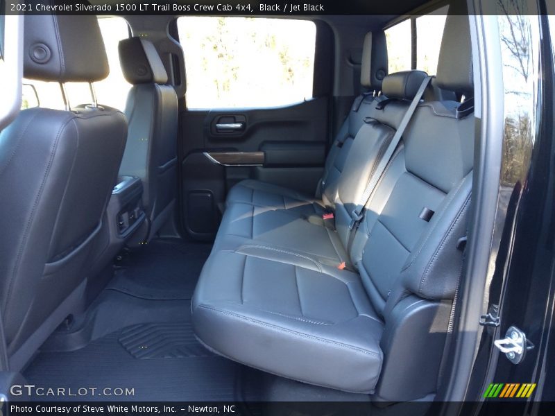 Rear Seat of 2021 Silverado 1500 LT Trail Boss Crew Cab 4x4