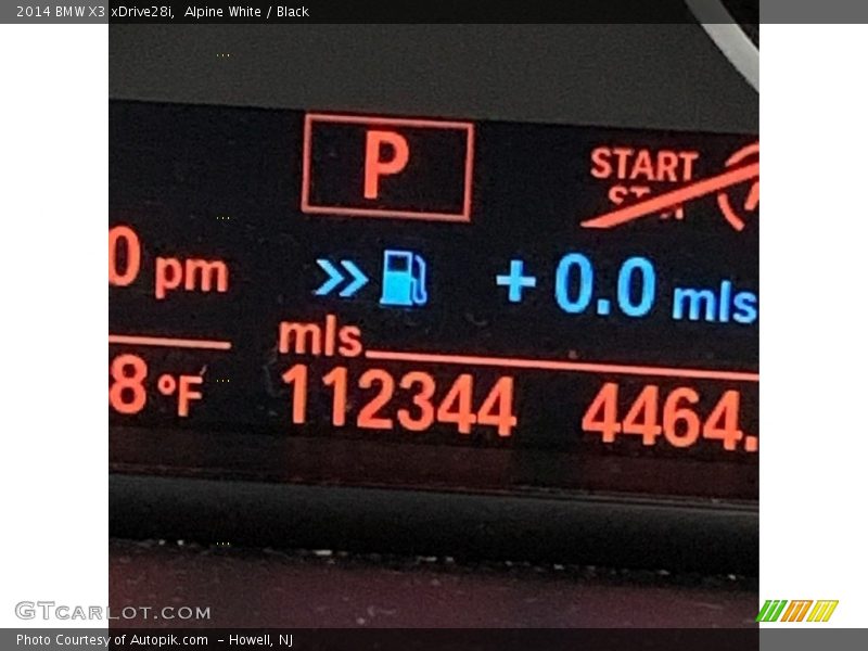 Alpine White / Black 2014 BMW X3 xDrive28i