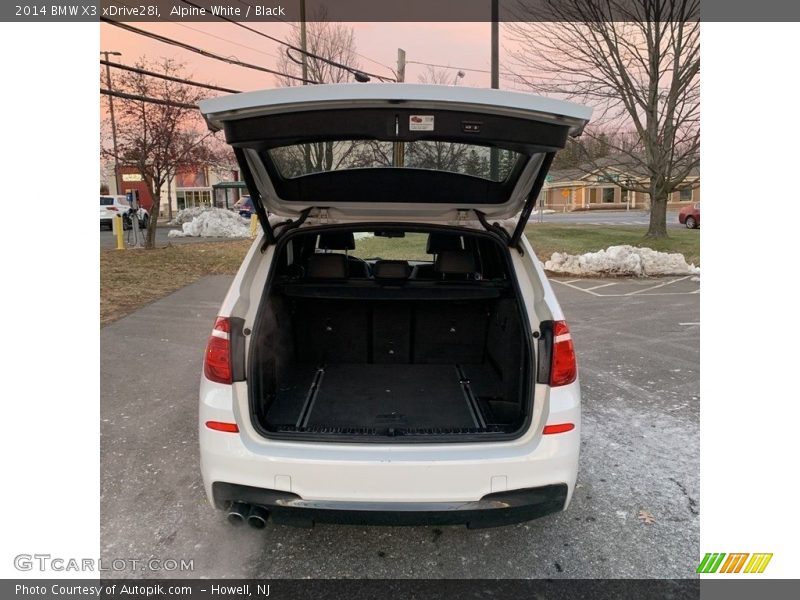 Alpine White / Black 2014 BMW X3 xDrive28i