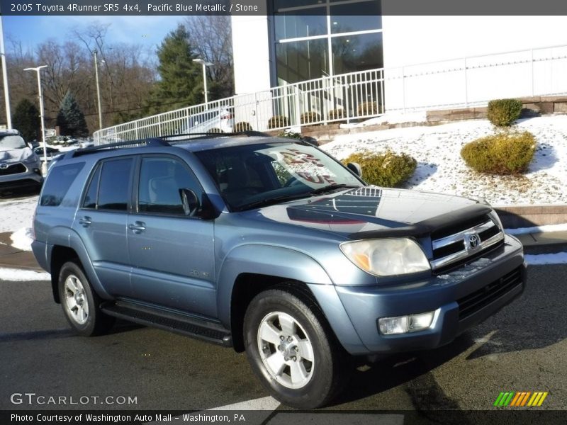Pacific Blue Metallic / Stone 2005 Toyota 4Runner SR5 4x4