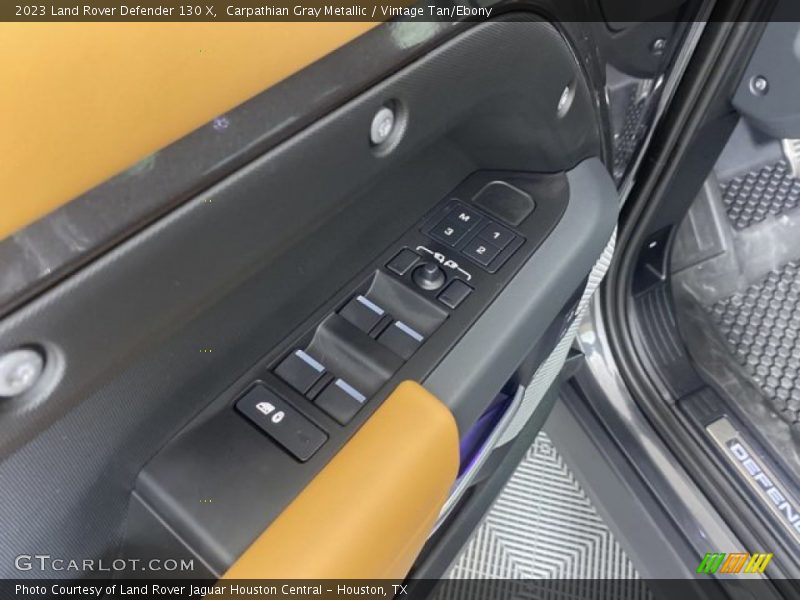 Carpathian Gray Metallic / Vintage Tan/Ebony 2023 Land Rover Defender 130 X