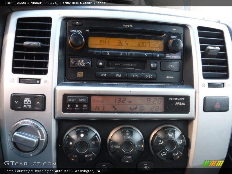 Pacific Blue Metallic / Stone 2005 Toyota 4Runner SR5 4x4