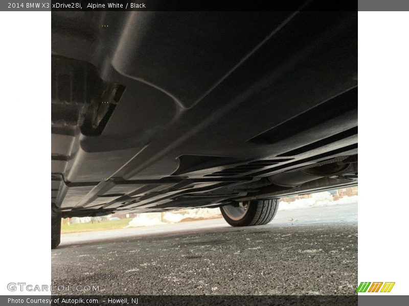 Alpine White / Black 2014 BMW X3 xDrive28i