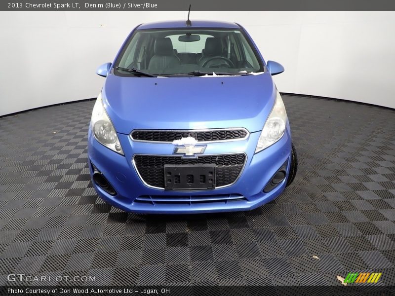 Denim (Blue) / Silver/Blue 2013 Chevrolet Spark LT