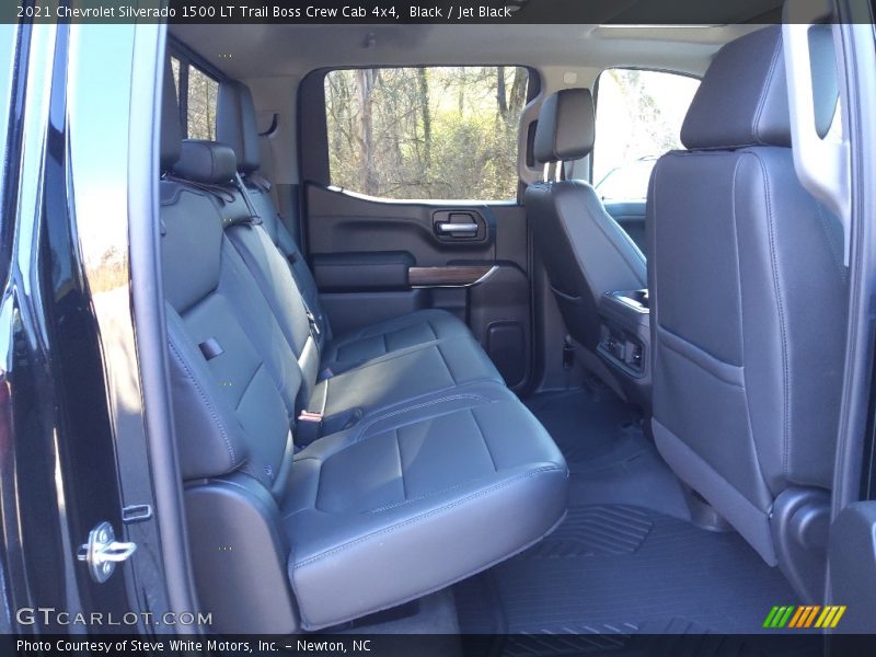 Rear Seat of 2021 Silverado 1500 LT Trail Boss Crew Cab 4x4