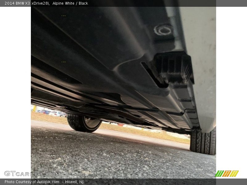 Alpine White / Black 2014 BMW X3 xDrive28i