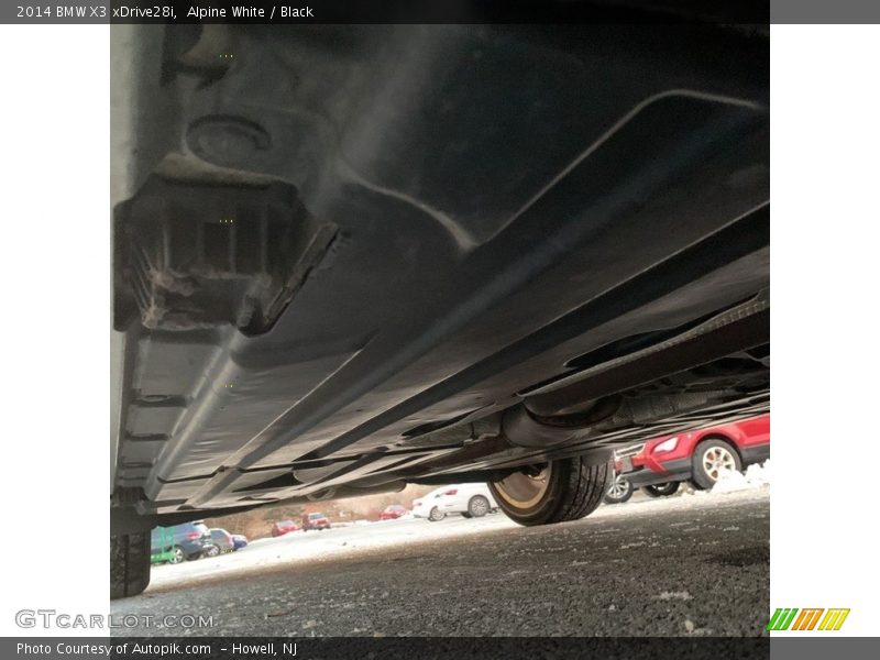 Alpine White / Black 2014 BMW X3 xDrive28i