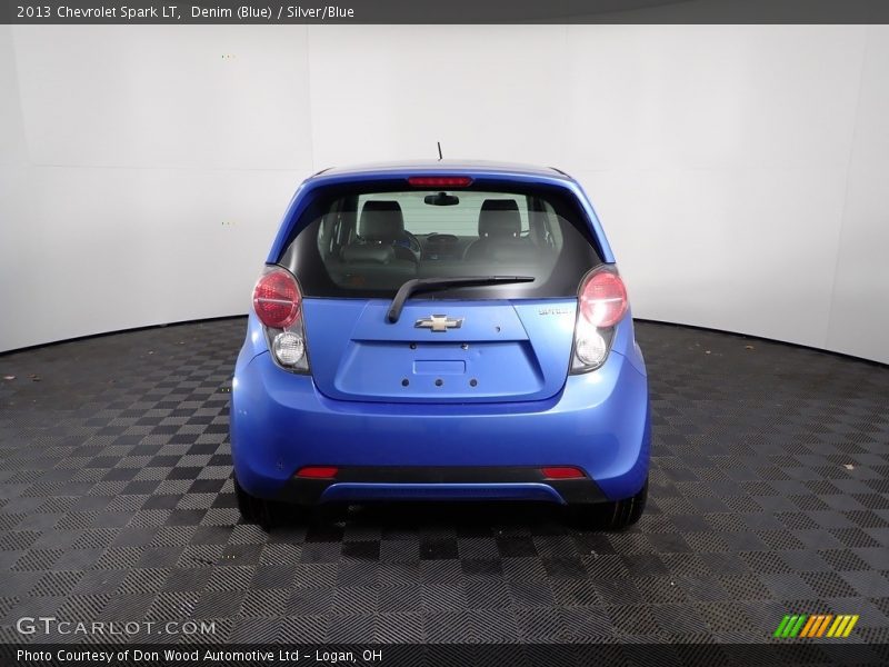 Denim (Blue) / Silver/Blue 2013 Chevrolet Spark LT