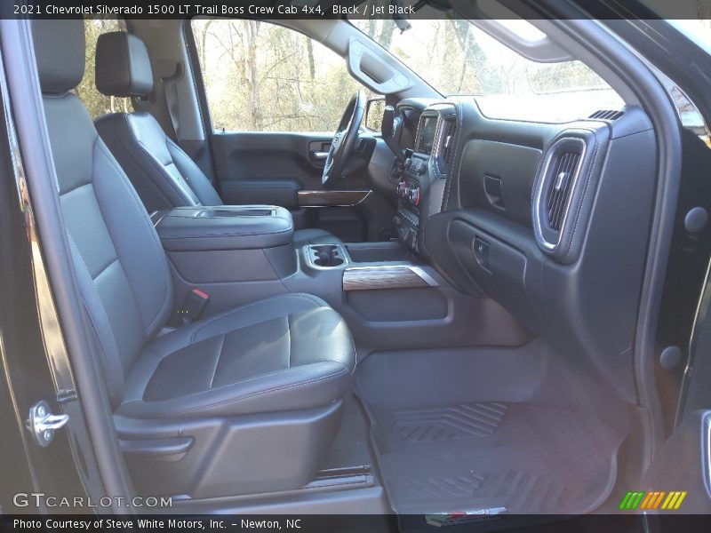 Front Seat of 2021 Silverado 1500 LT Trail Boss Crew Cab 4x4