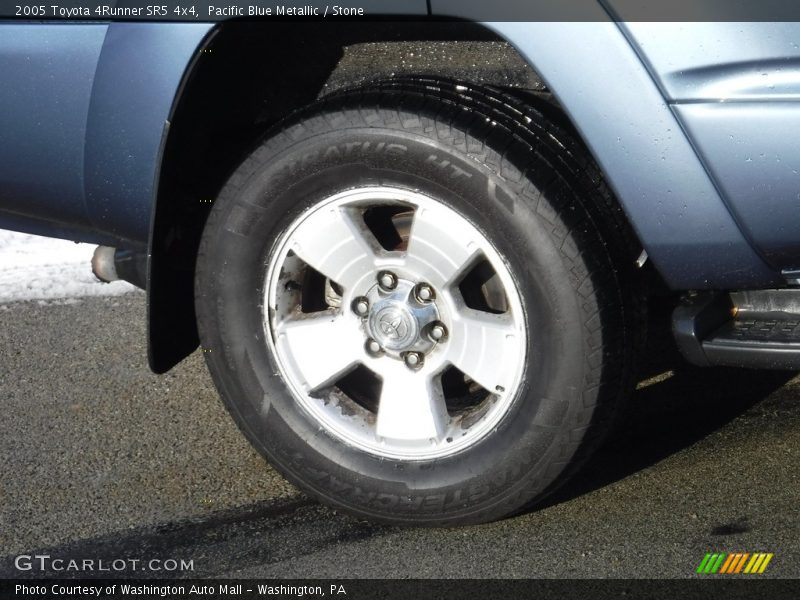 Pacific Blue Metallic / Stone 2005 Toyota 4Runner SR5 4x4