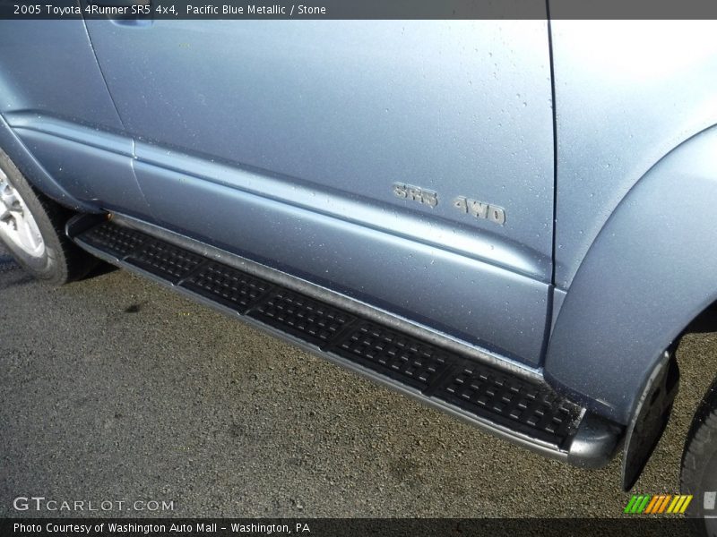 Pacific Blue Metallic / Stone 2005 Toyota 4Runner SR5 4x4