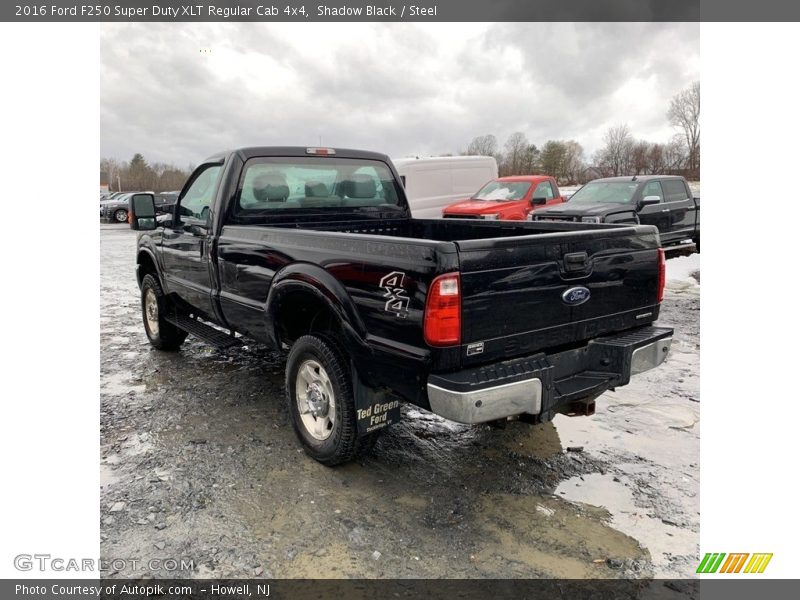 Shadow Black / Steel 2016 Ford F250 Super Duty XLT Regular Cab 4x4