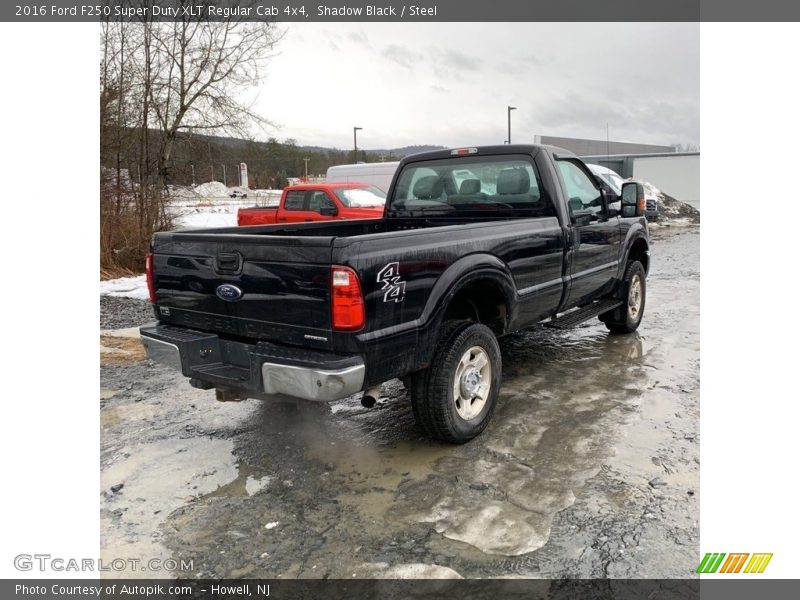 Shadow Black / Steel 2016 Ford F250 Super Duty XLT Regular Cab 4x4