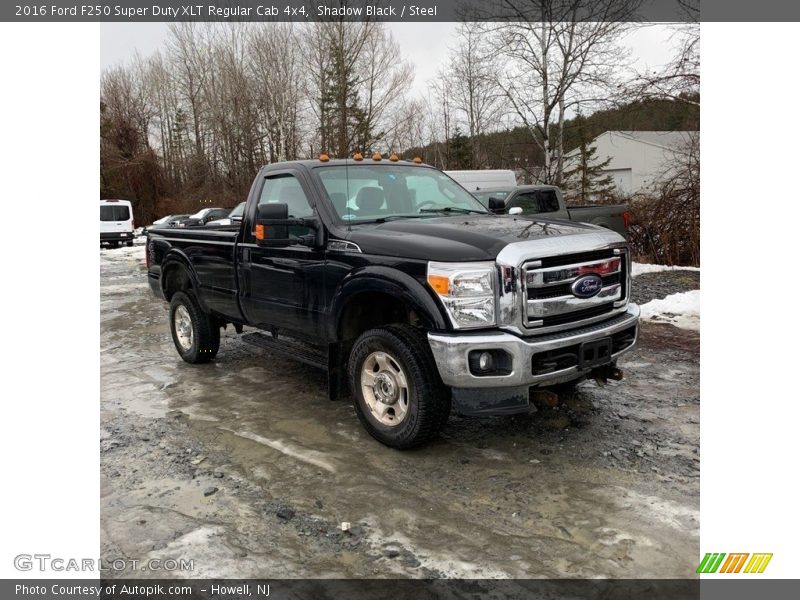 Shadow Black / Steel 2016 Ford F250 Super Duty XLT Regular Cab 4x4