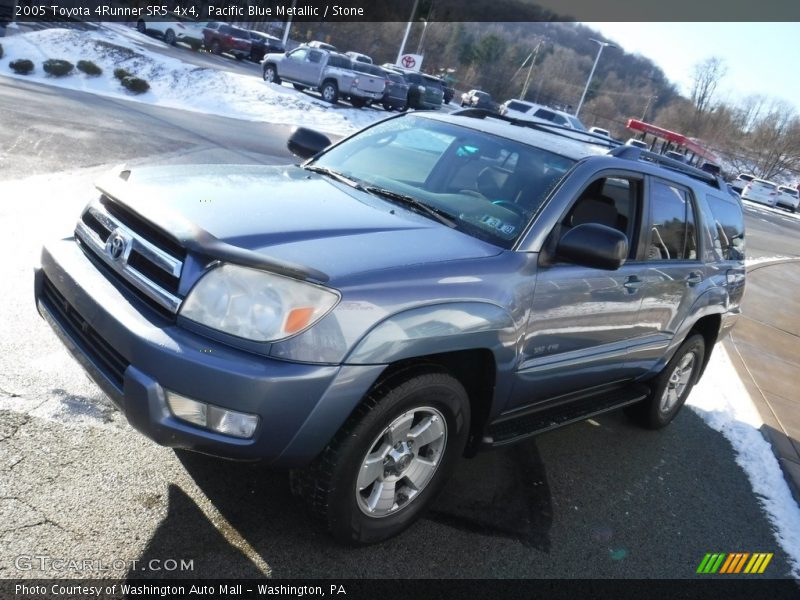 Pacific Blue Metallic / Stone 2005 Toyota 4Runner SR5 4x4