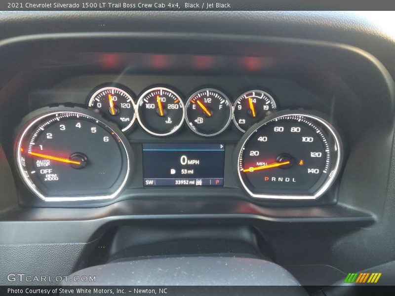  2021 Silverado 1500 LT Trail Boss Crew Cab 4x4 LT Trail Boss Crew Cab 4x4 Gauges