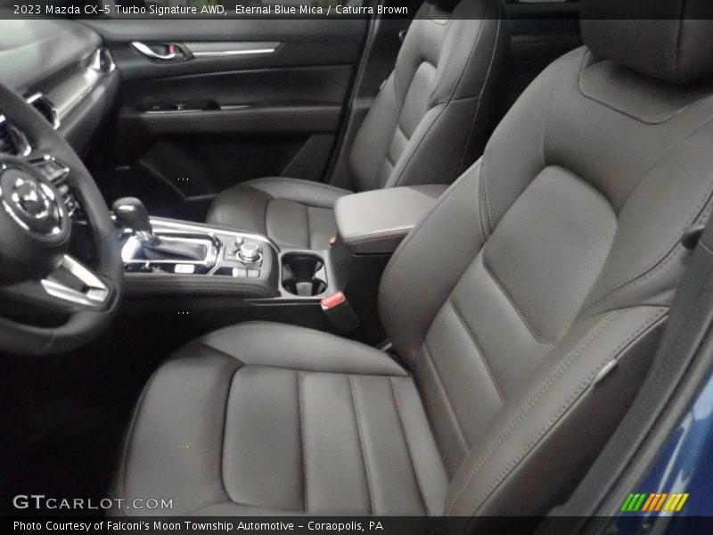 Front Seat of 2023 CX-5 Turbo Signature AWD