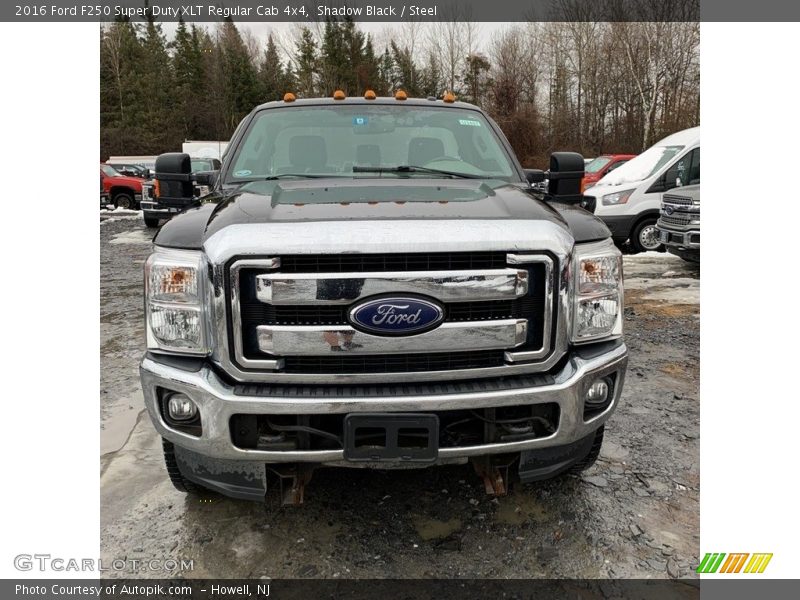 Shadow Black / Steel 2016 Ford F250 Super Duty XLT Regular Cab 4x4