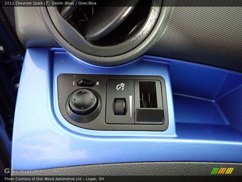 Denim (Blue) / Silver/Blue 2013 Chevrolet Spark LT