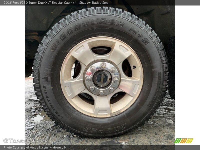 Shadow Black / Steel 2016 Ford F250 Super Duty XLT Regular Cab 4x4