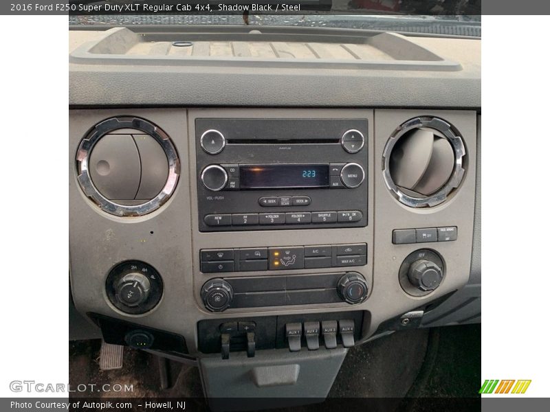 Shadow Black / Steel 2016 Ford F250 Super Duty XLT Regular Cab 4x4