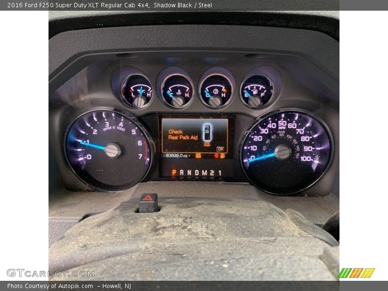 Shadow Black / Steel 2016 Ford F250 Super Duty XLT Regular Cab 4x4