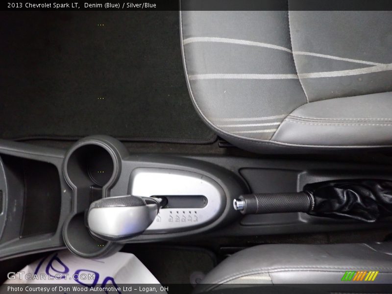 Denim (Blue) / Silver/Blue 2013 Chevrolet Spark LT
