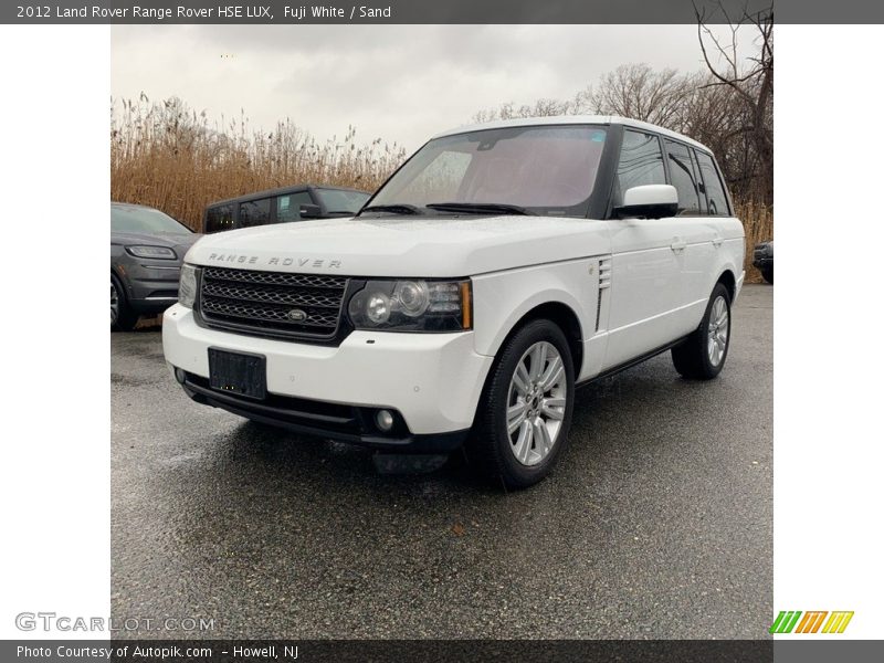 Fuji White / Sand 2012 Land Rover Range Rover HSE LUX