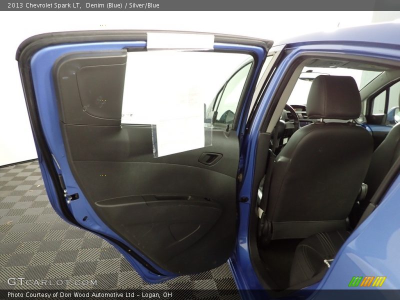 Denim (Blue) / Silver/Blue 2013 Chevrolet Spark LT