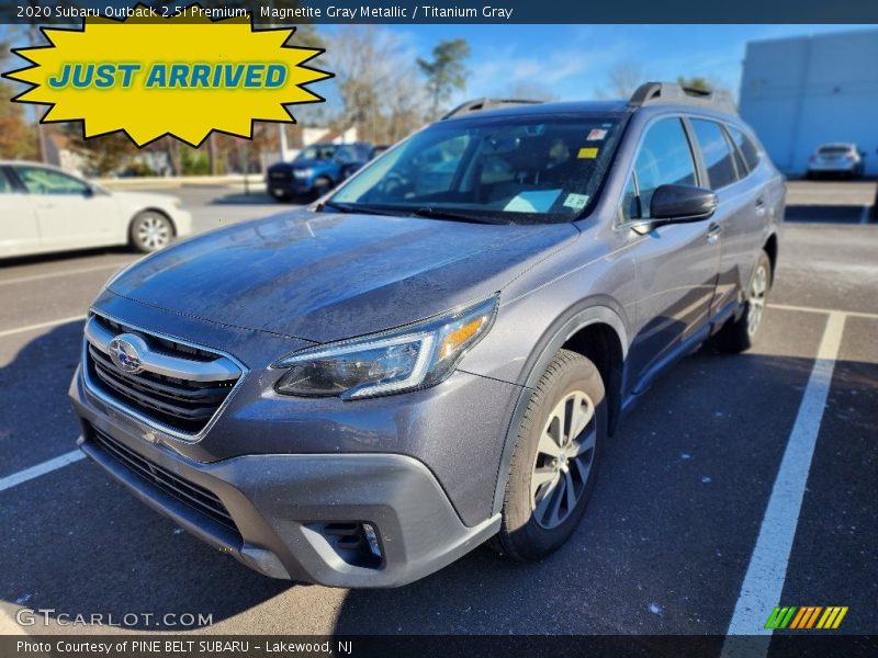 Magnetite Gray Metallic / Titanium Gray 2020 Subaru Outback 2.5i Premium
