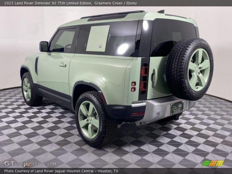 Grasmere Green / Ebony 2023 Land Rover Defender 90 75th Limited Edition