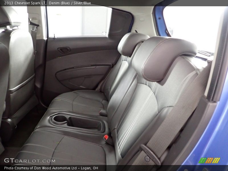Denim (Blue) / Silver/Blue 2013 Chevrolet Spark LT