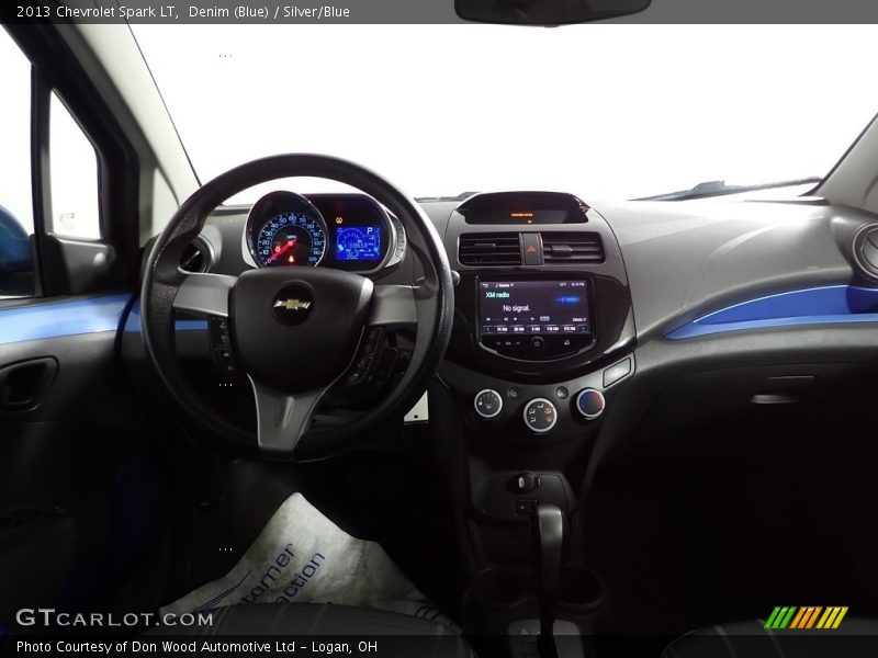 Denim (Blue) / Silver/Blue 2013 Chevrolet Spark LT
