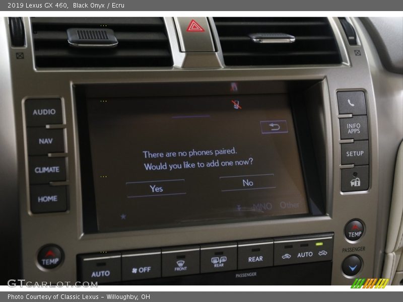 Black Onyx / Ecru 2019 Lexus GX 460