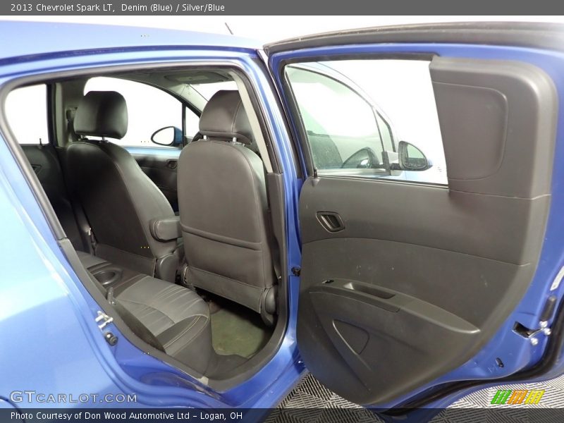 Denim (Blue) / Silver/Blue 2013 Chevrolet Spark LT