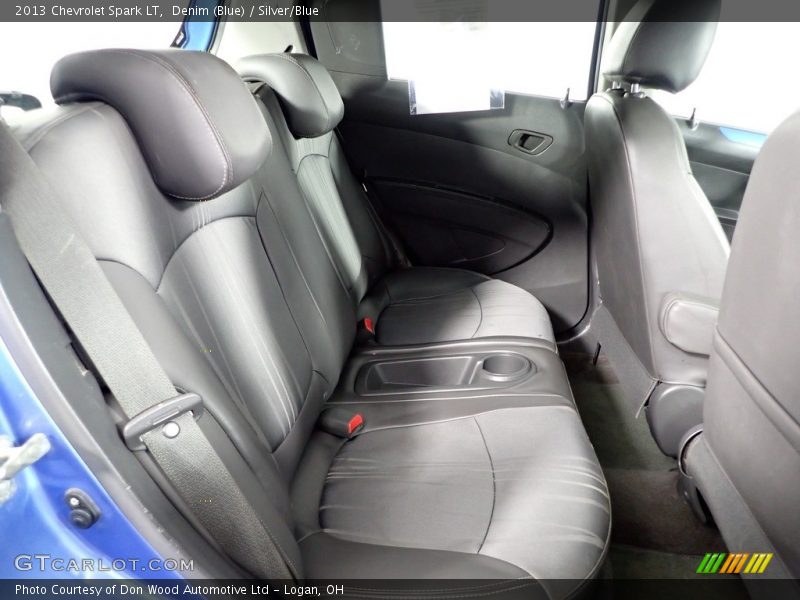 Denim (Blue) / Silver/Blue 2013 Chevrolet Spark LT