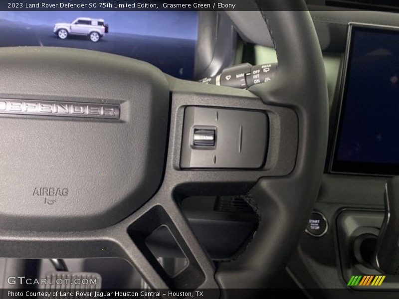  2023 Defender 90 75th Limited Edition Steering Wheel