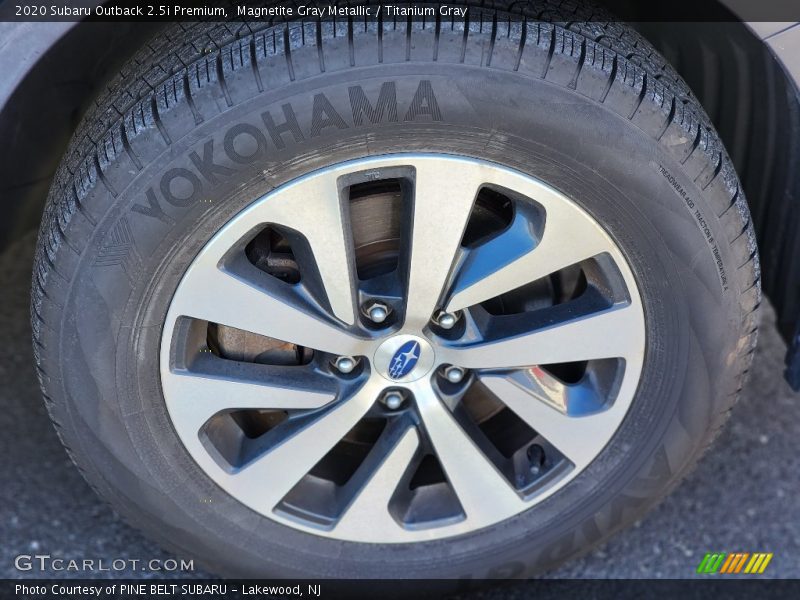 Magnetite Gray Metallic / Titanium Gray 2020 Subaru Outback 2.5i Premium