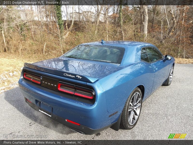 Frostbite / Black 2022 Dodge Challenger R/T