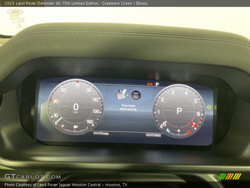  2023 Defender 90 75th Limited Edition 90 75th Limited Edition Gauges